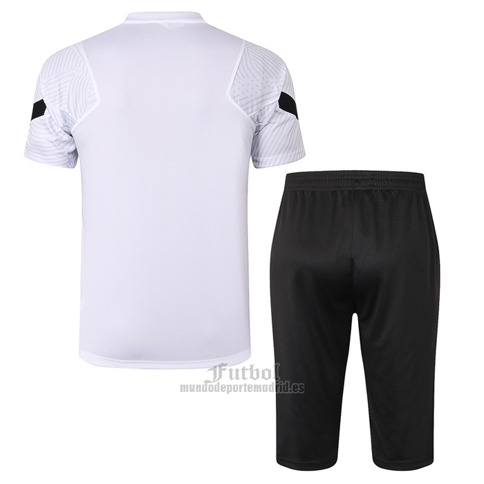 Chandal del Paris Saint-Germain Jordan Manga Corta 2020-2021 Blanco